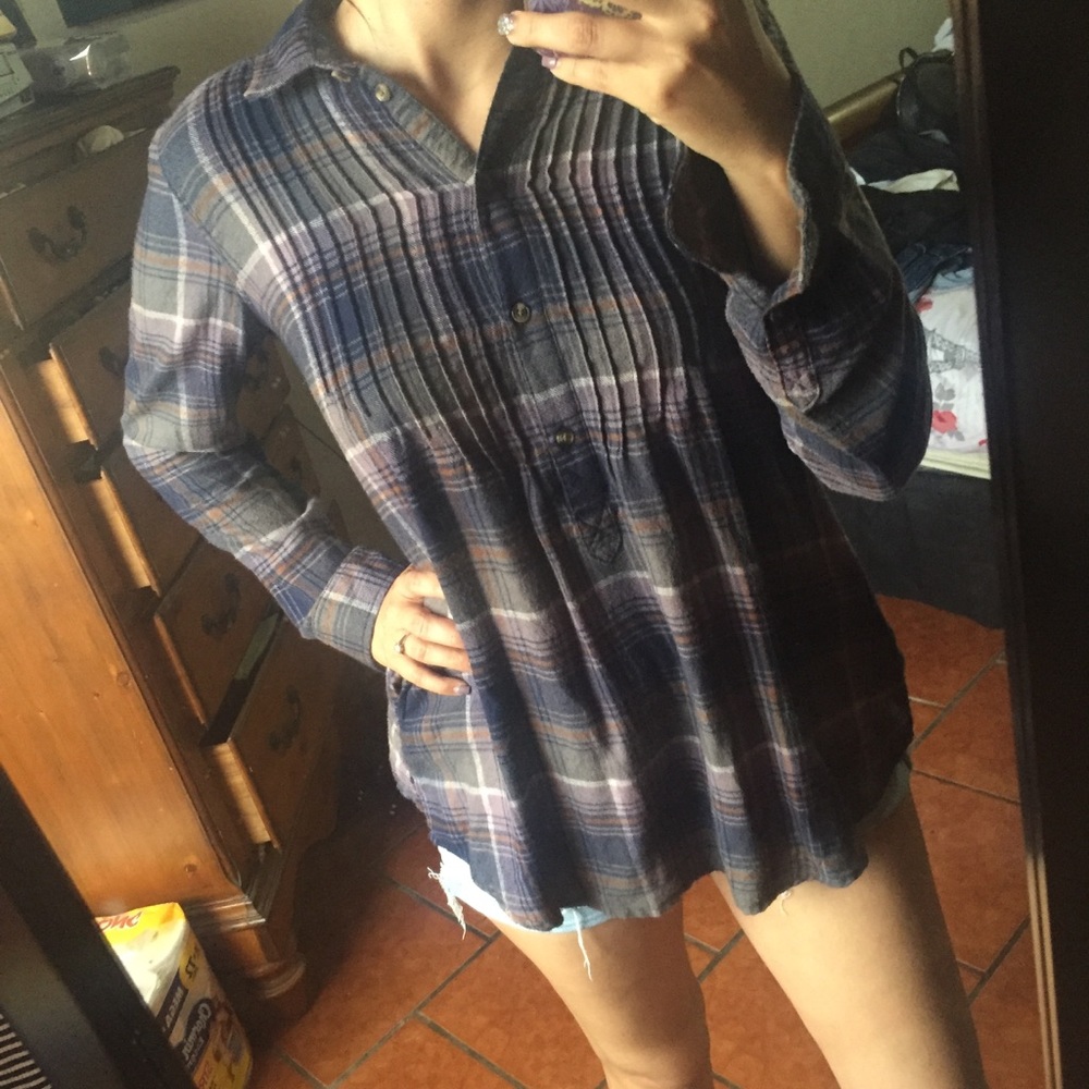 5x$15 American Eagle Jegging Fit Long Sleeve Top